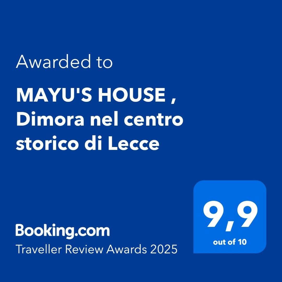 Mayu'S House , Dimora Nel Centro Storico Di Lecce Luaran gambar